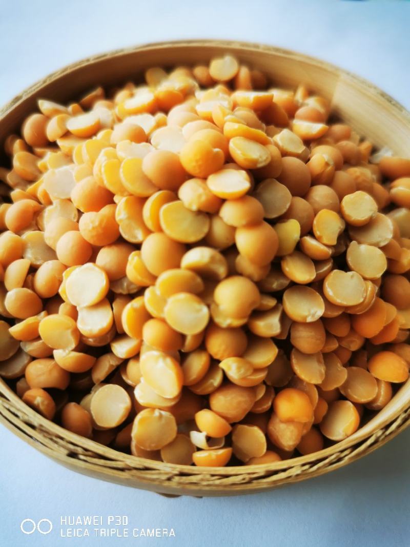 碎豆瓣脱皮黄豆仁，便捷更营养，渣少省力，磨后细腻