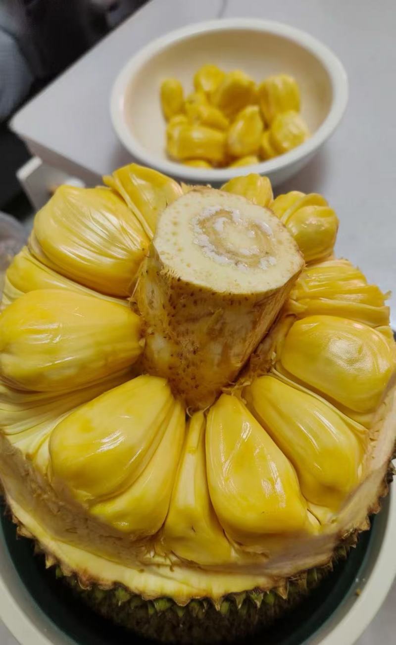 越南黄肉菠萝蜜，去皮果肉发货，诚信经营，货源充足，可视频看货