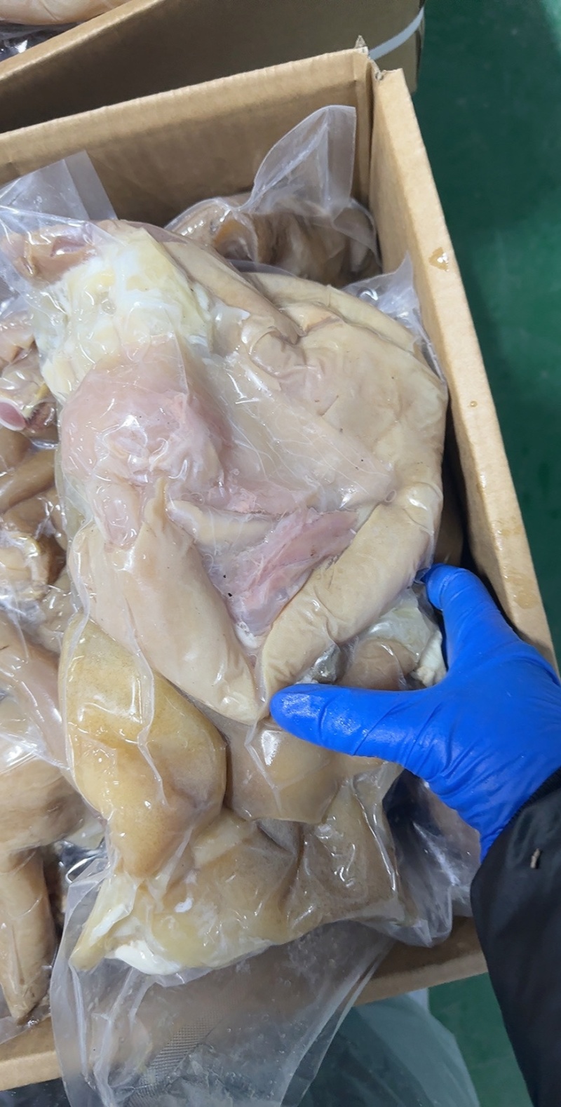 火烧毛去骨熟牛蹄