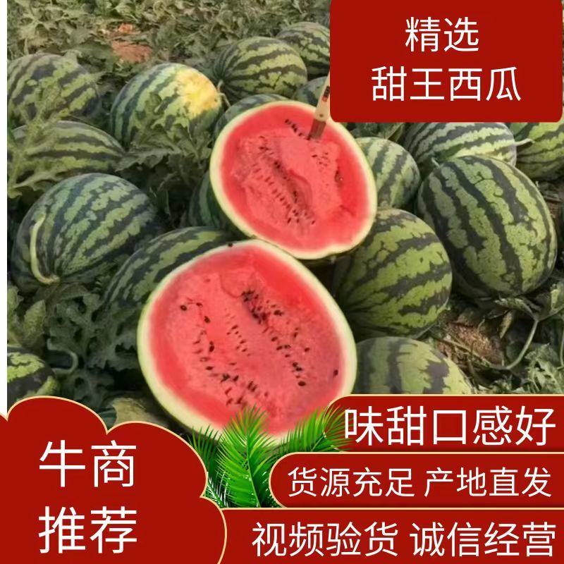 【精品】4k西瓜大量上市中，糖度高，口感甘甜！