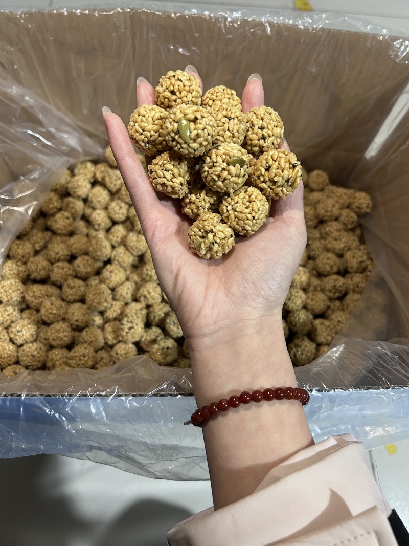 山药球非油炸休闲零食非油炸食品