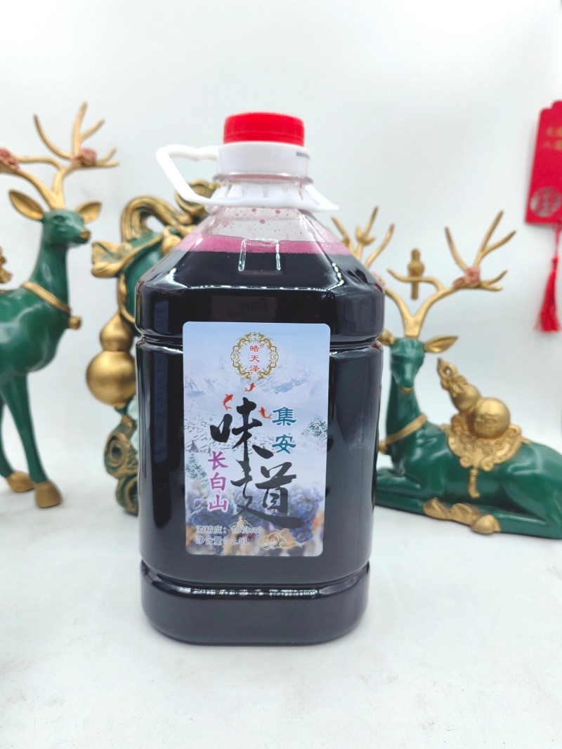 集安味道葡萄酒（方桶）2.5升10度冰葡萄酒