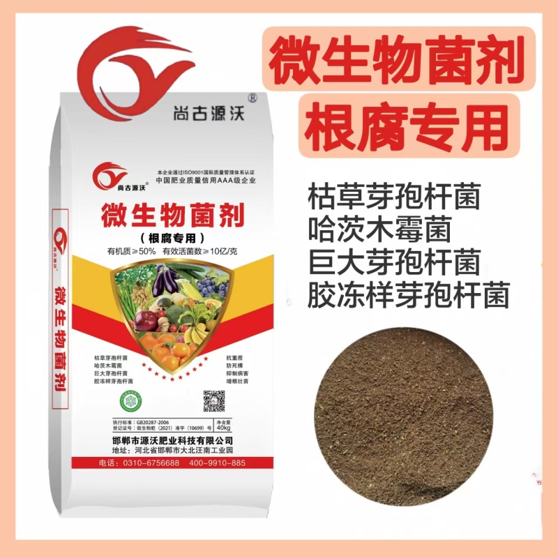 根腐专用微生物菌剂抗重茬防死棵烂根增根
