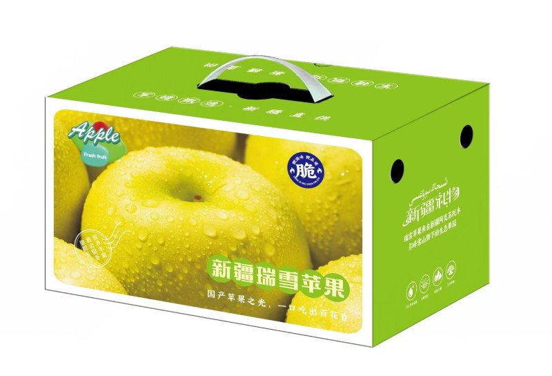 新疆瑞雪苹果，疏脆香甜多汁，一件起发包邮