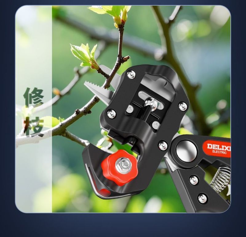德力西新款多功能嫁接器果树苗木修枝嫁接机粗枝嫁接剪刀嫁接