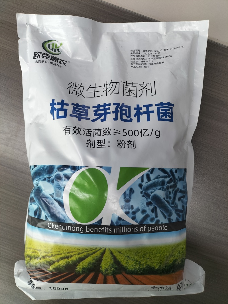 500亿活菌肥枯草芽孢杆菌养护土壤预防病害微生物菌菌