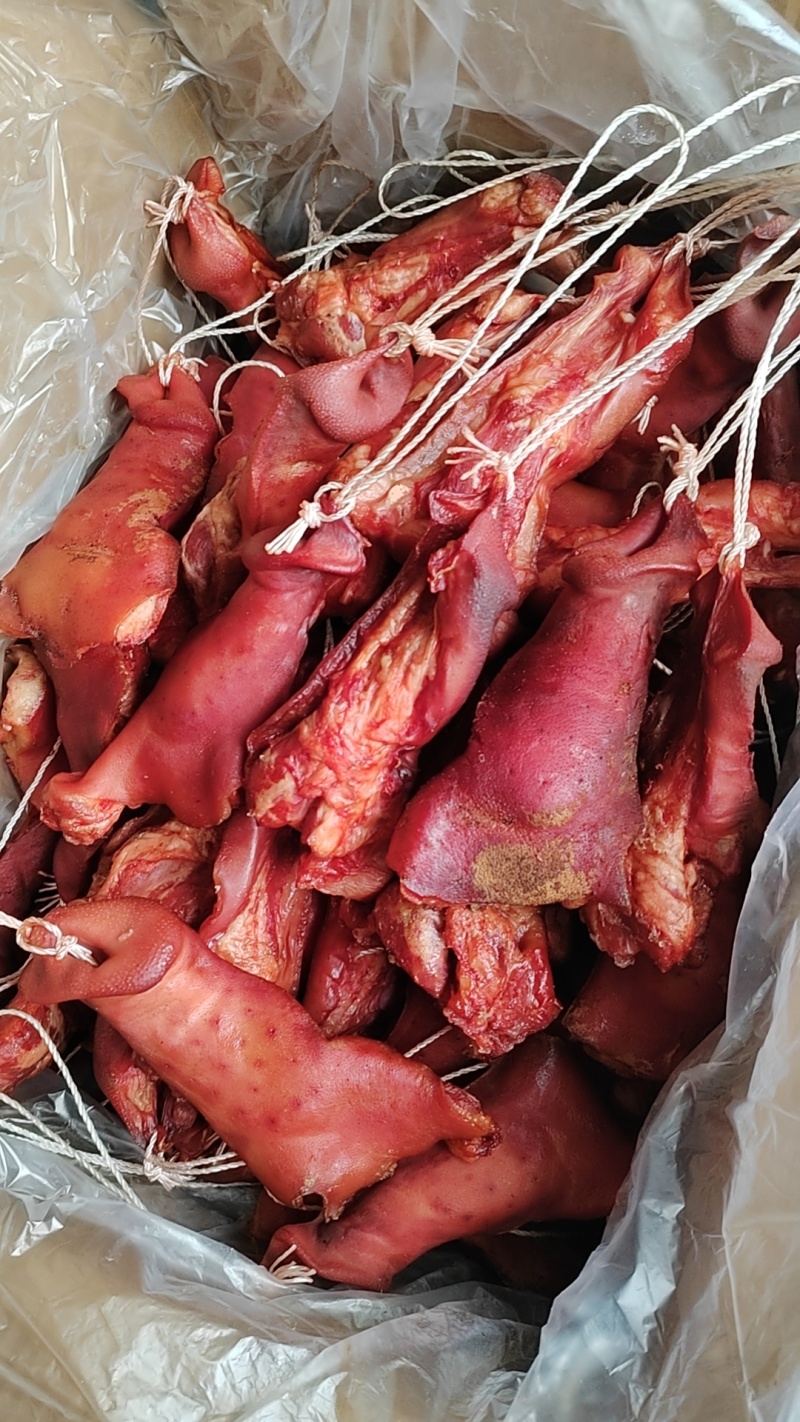 （腊肉）烟熏猪拱嘴一件50斤