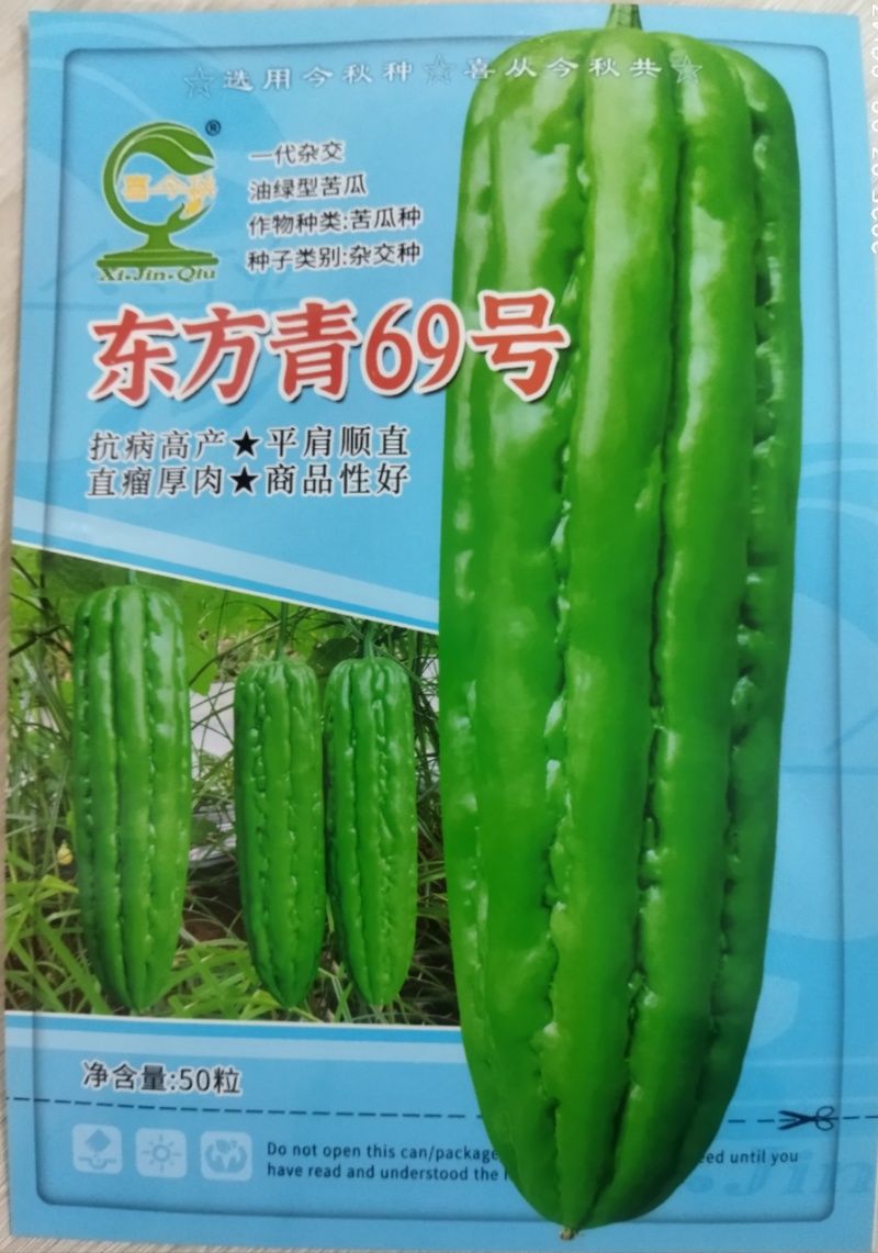 【东方青69号苦瓜】杂交一代中熟直瘤座瓜能力强