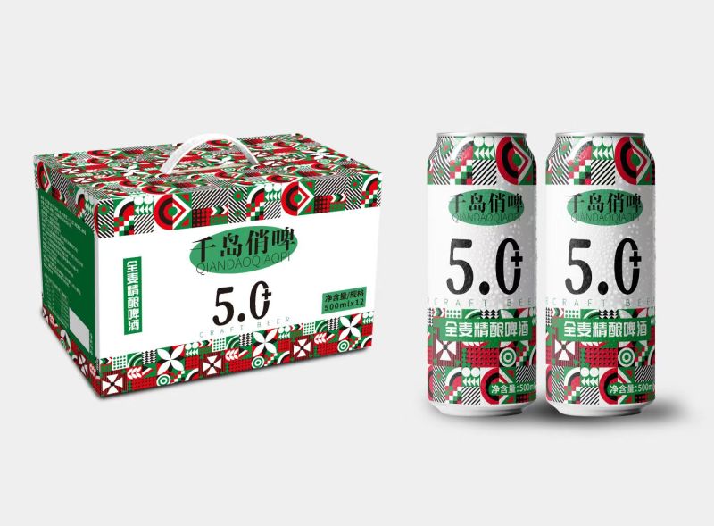 500毫升12罐千岛俏啤酒，28天发酵的精酿啤酒。全国招