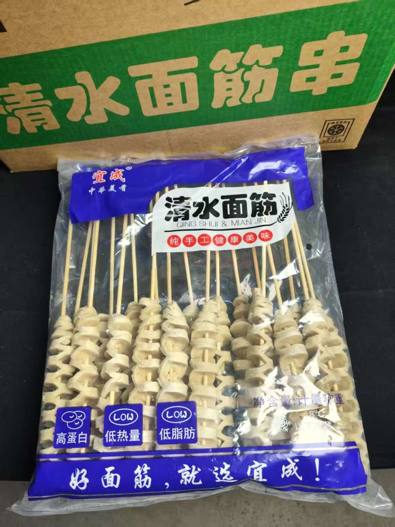 面筋串90克一箱60元