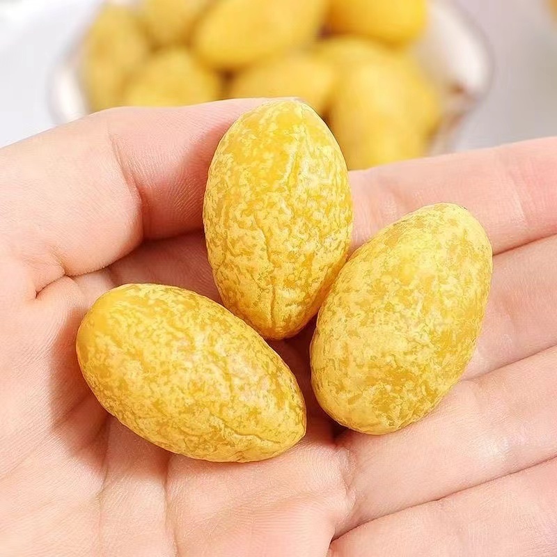 黄金橄榄地摊批发黄橄榄香草橄榄凉果蜜饯果脯果干干果
