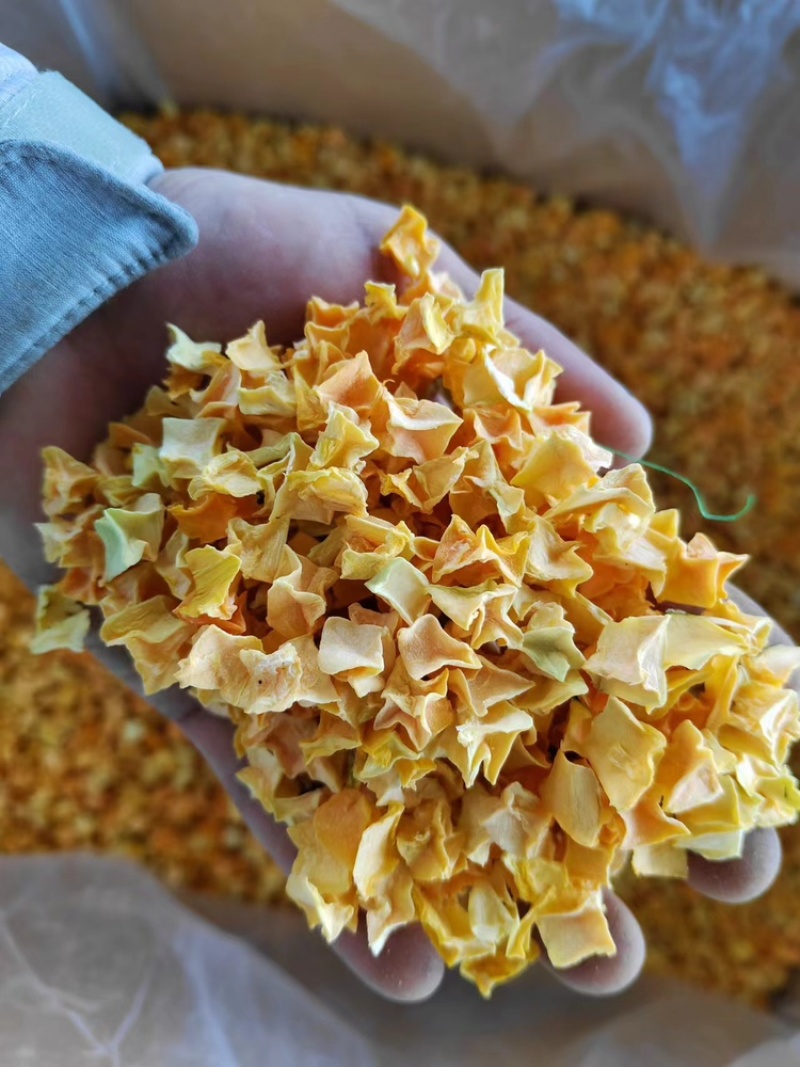 烤干木瓜丁10×10mm丁货源充足量大从优