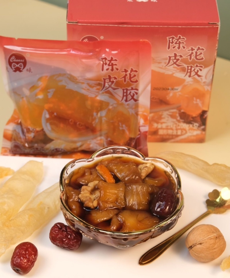即食深海陈皮花胶加热即食半成品滋补花胶！！