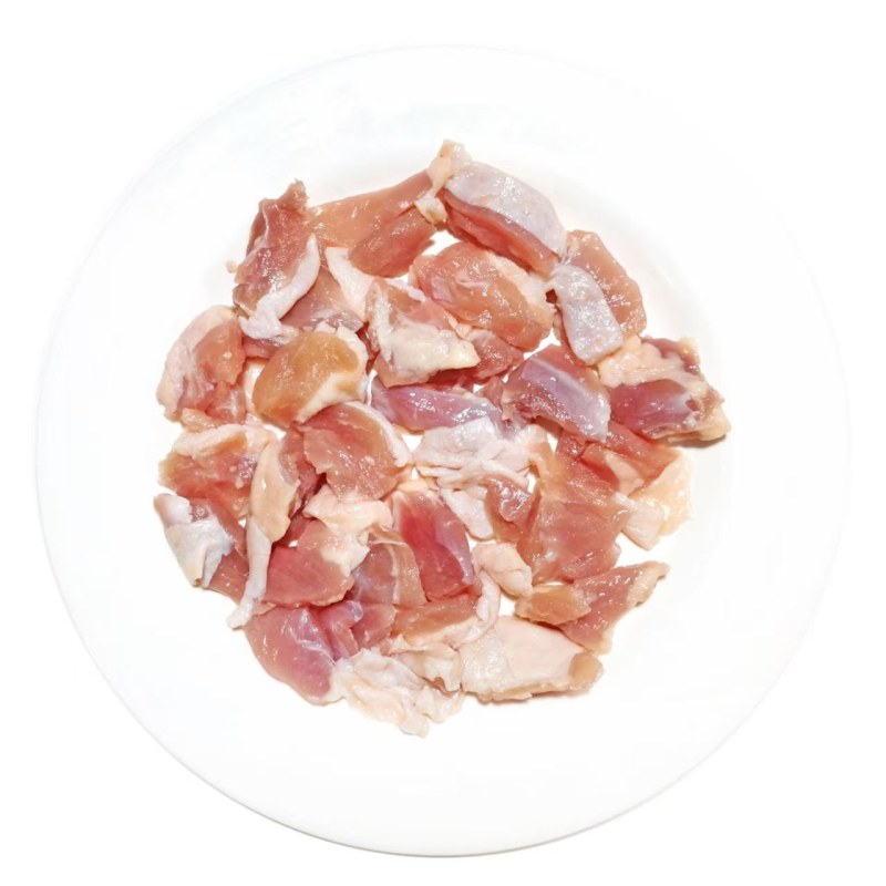 圣农冰鲜带皮腿肉去皮腿肉丁原料级