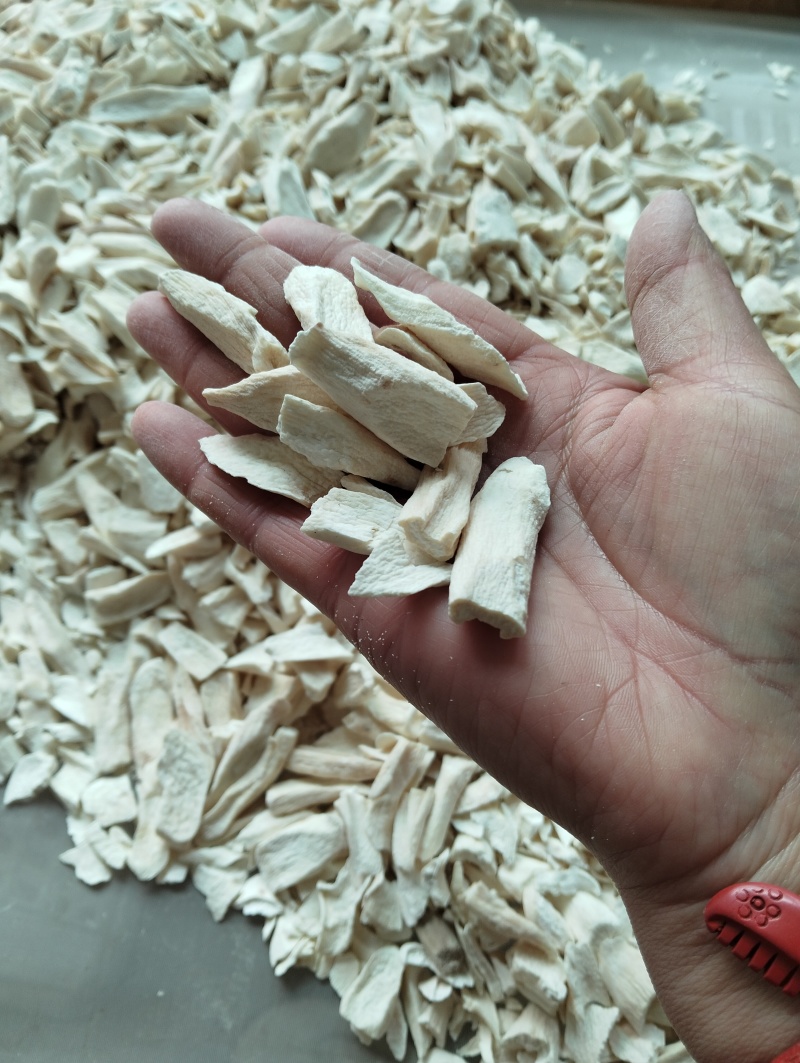 正宗温县垆土铁棍山药片自然晒干无硫熏自家种植自产自销