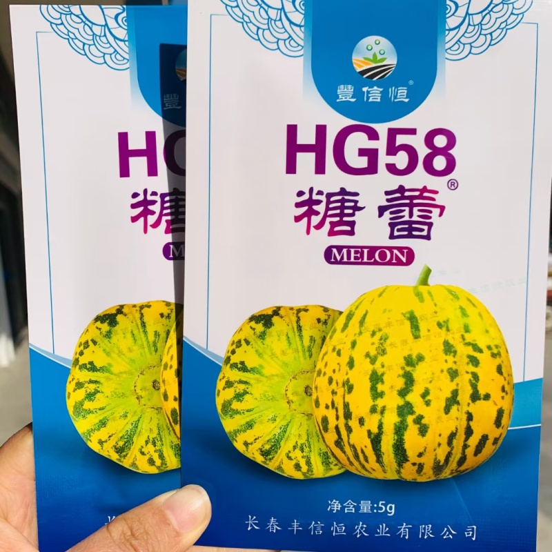 吉糖金兰甜瓜种子升级大果特甜绿肉香瓜种籽八里香甜瓜种子