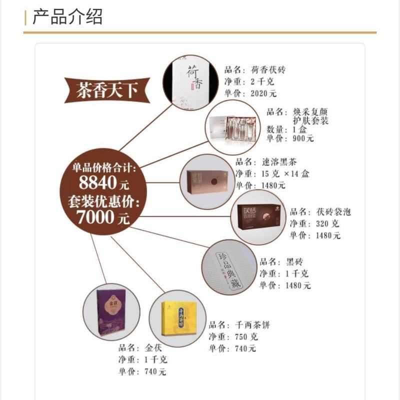 我本人的茯砖茶