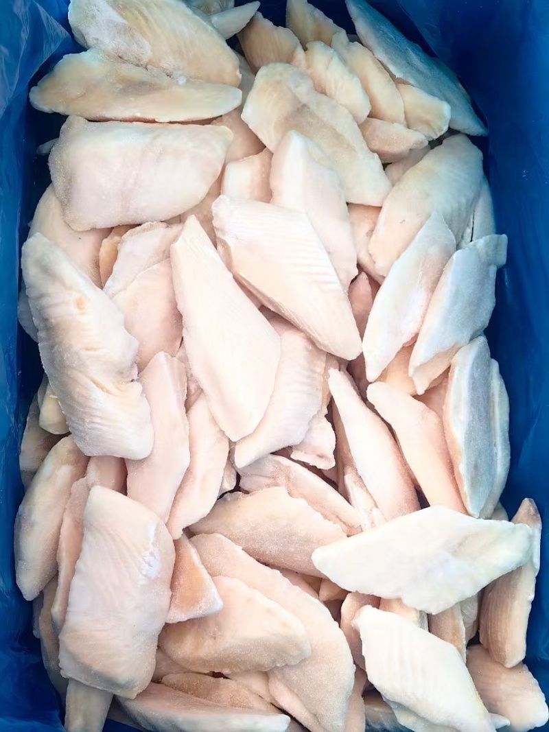比目鱼块鸦片鱼块格林兰比目鱼去皮去刺去骨鱼肉鲽鱼块蝶鱼肉