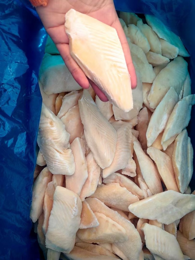 比目鱼块鸦片鱼块格林兰比目鱼去皮去刺去骨鱼肉鲽鱼块蝶鱼肉