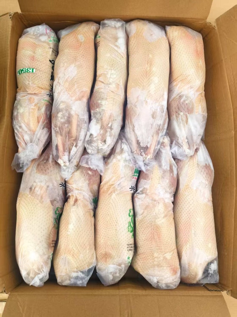 2.7斤白条鸭，一级，毛净度好