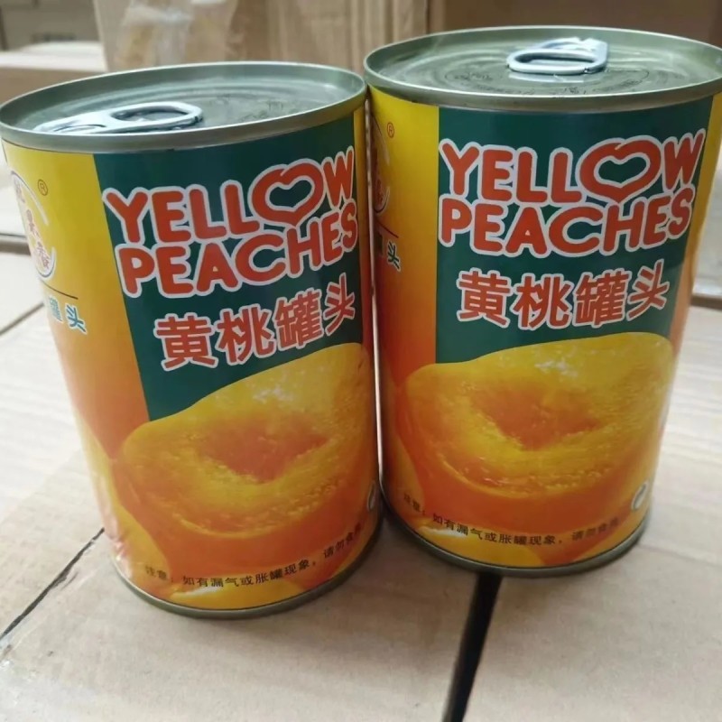 砀山黄桃罐头