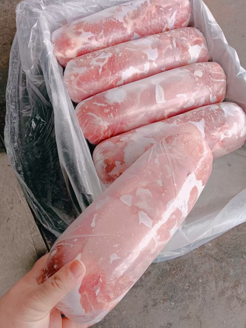 肥猪国产一号肉卷10公斤5卷箱装