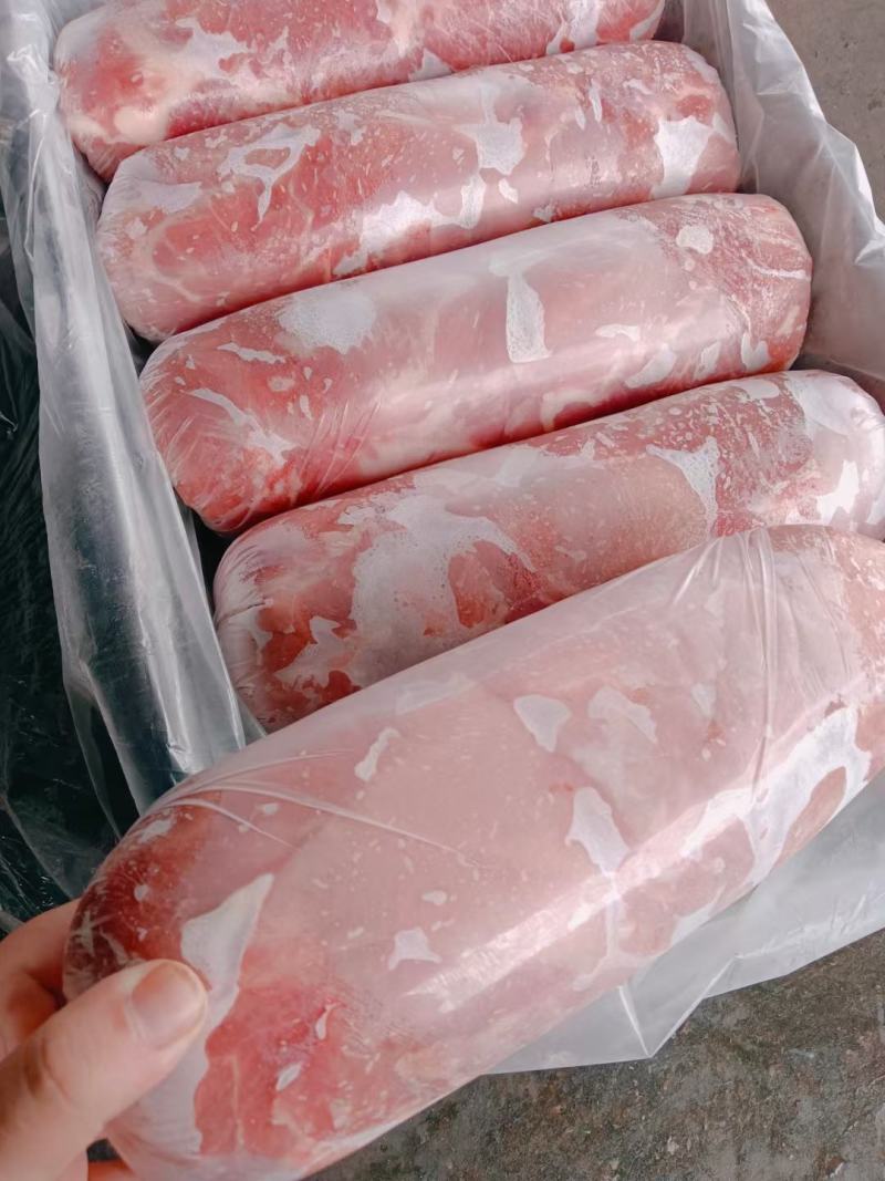 肥猪国产一号肉卷10公斤5卷箱装