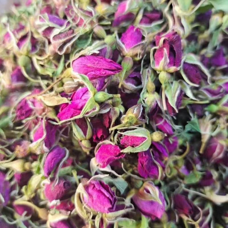 东北大兴安岭野生玫瑰花干花泡茶刺玫刺梅果花茶产地直发