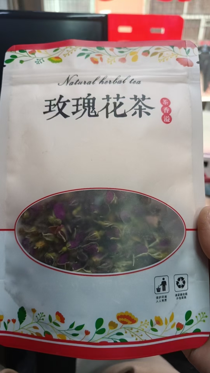 东北大兴安岭野生玫瑰花干花泡茶刺玫刺梅果花茶产地直发