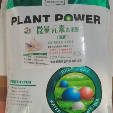 微量元素（硼肥）促进花芽分化，提高坐果率，防治果实空心