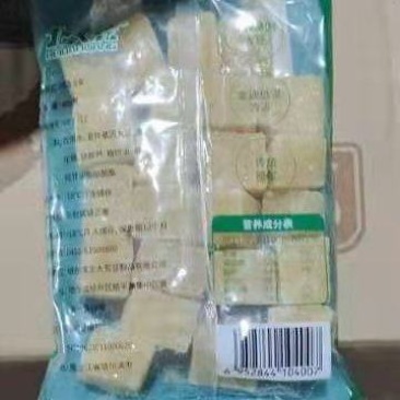 冻豆腐,北大荒集团生产,无菌车间,无任何添加,