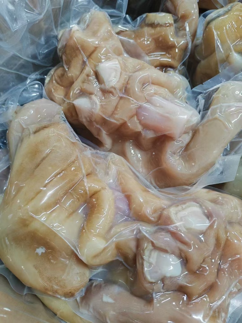 去骨熟牛蹄，精修处理这个质量真的是一点毛病都没有了