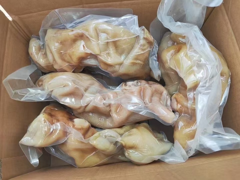 去骨熟牛蹄，精修处理这个质量真的是一点毛病都没有了