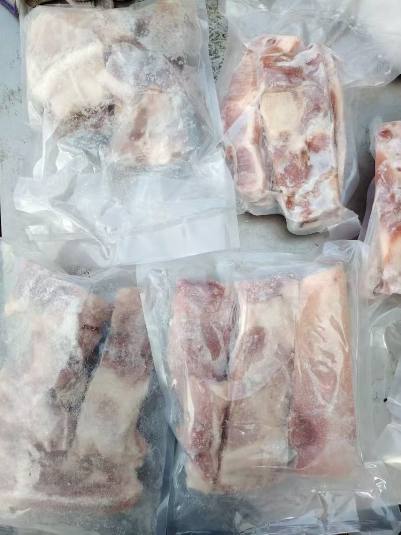 精品肥猪带皮五花条