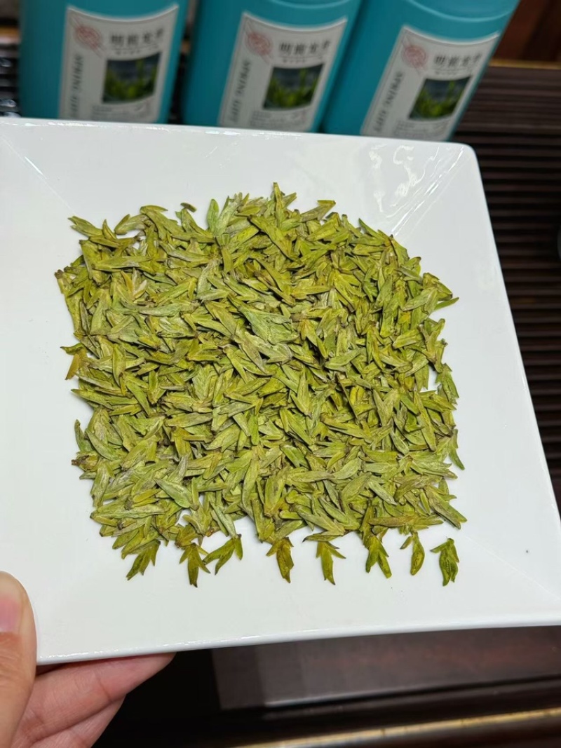龙井新茶豆香味绿茶明前新茶春茶500克包邮
