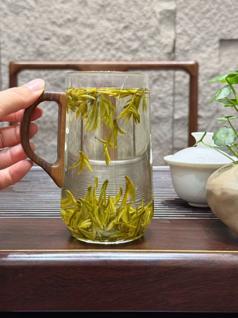 龙井新茶豆香味绿茶明前新茶春茶500克包邮