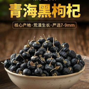 黑枸杞子特级野生黑枸杞补气血泡水大果泡酒煲汤枸杞子