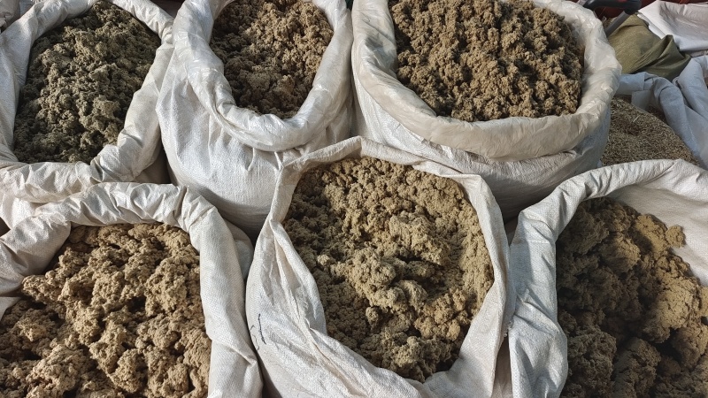 艾绒干货各种规格净货1公斤起包邮