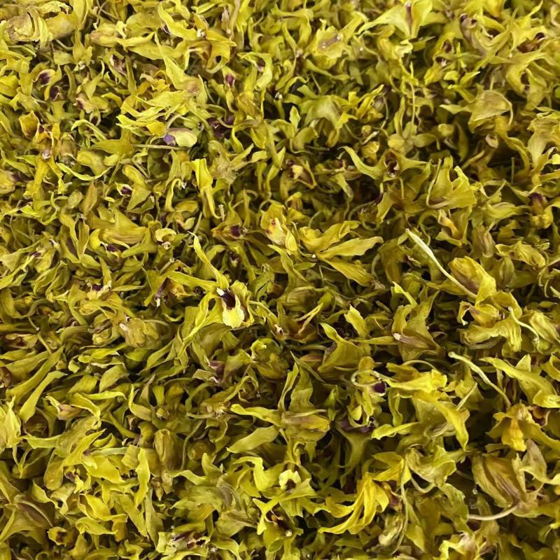 石斛花正宗霍山铁皮石斛花干花新鲜批发新花石斛花源头厂家