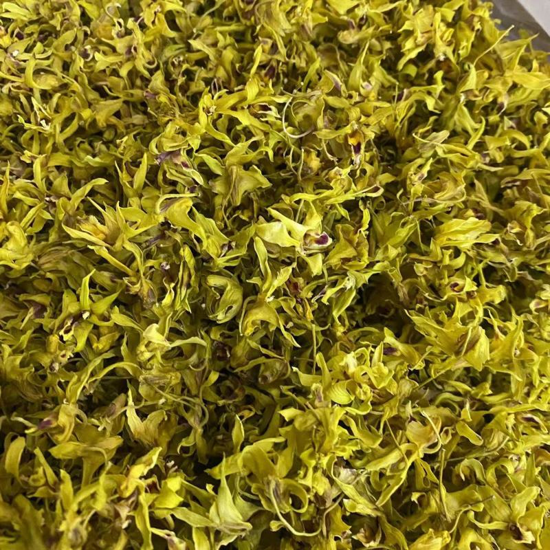 石斛花正宗霍山铁皮石斛花干花新鲜批发新花石斛花源头厂家