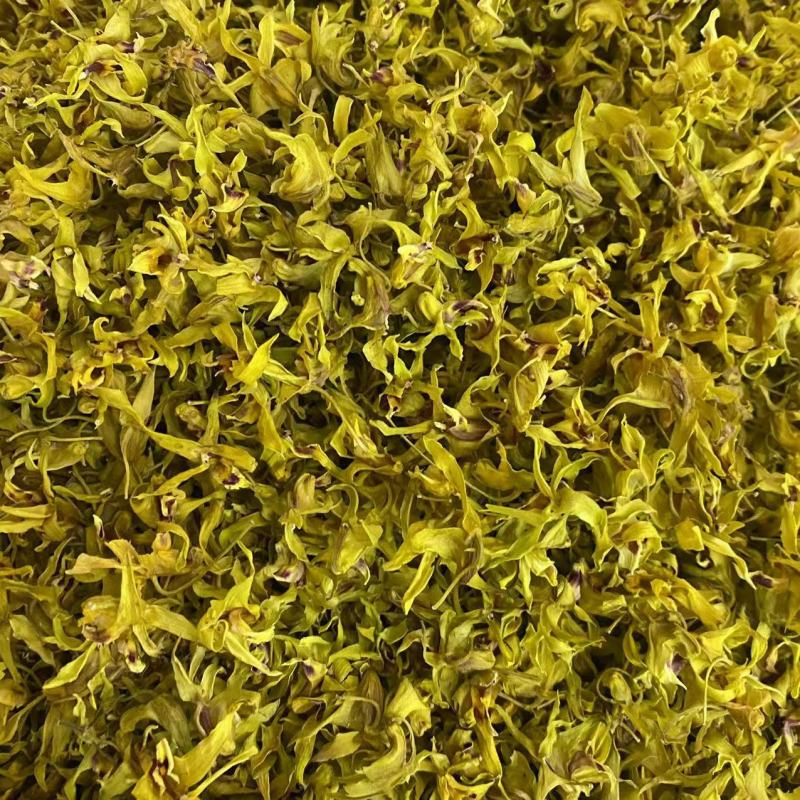 石斛花正宗霍山铁皮石斛花干花新鲜批发新花石斛花源头厂家
