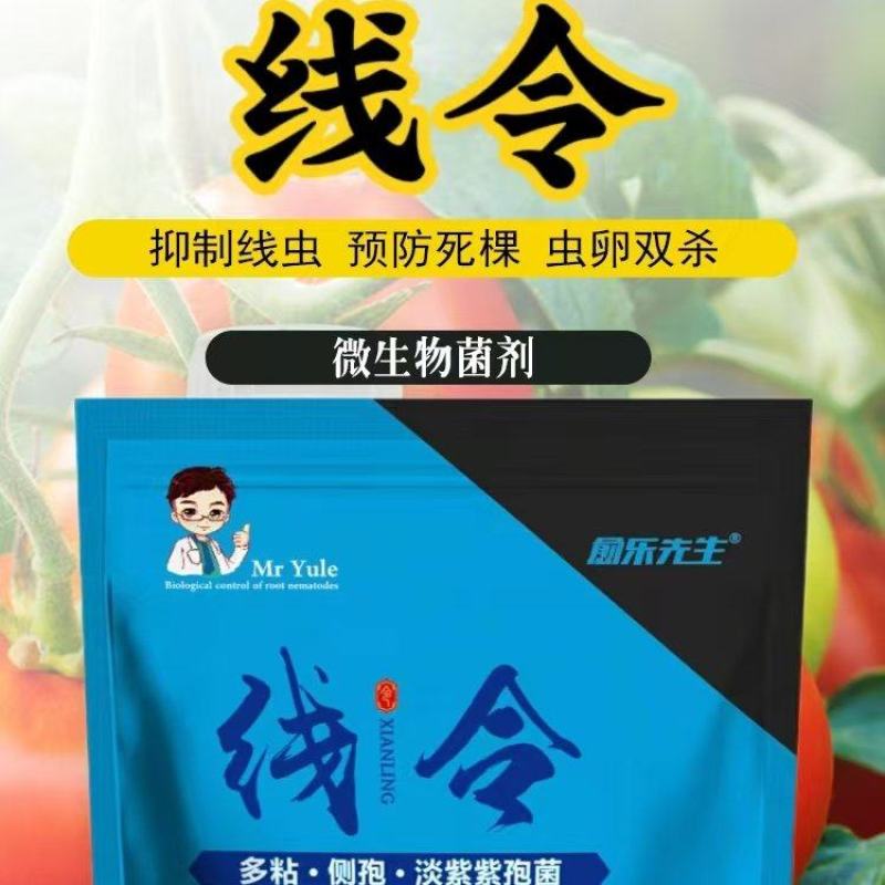 线令微生物菌肥全水溶冲施肥防治根结线虫免费技术指导