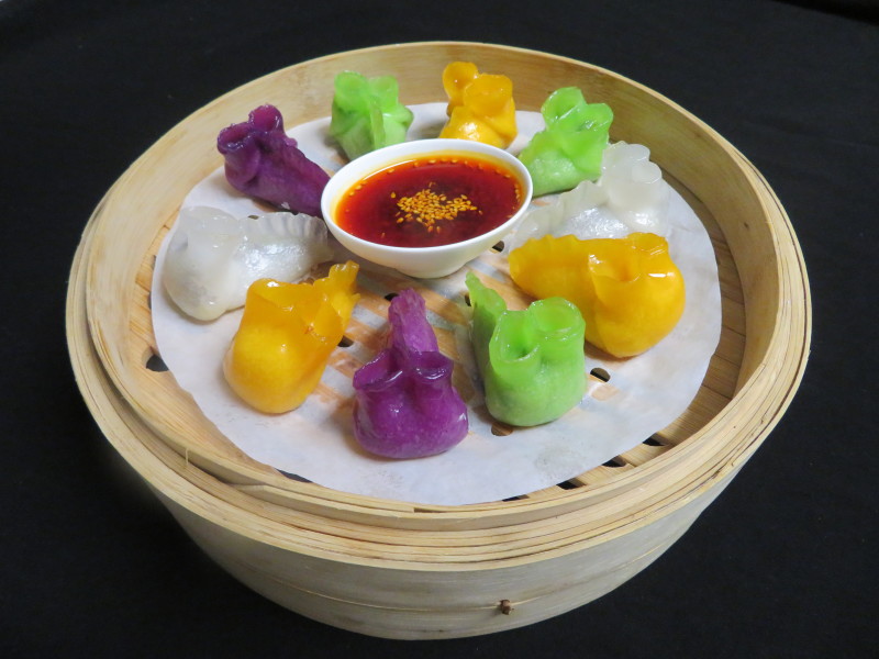 纯手工《果蔬金鱼饺》多种口味***健康好味道咸香味