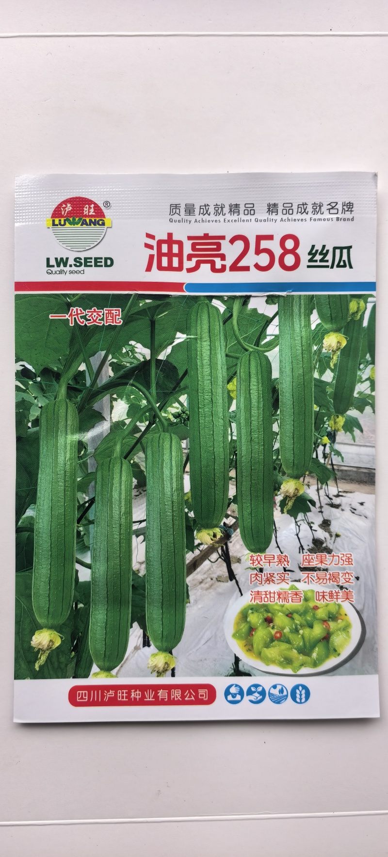 油亮丝瓜种子油亮828结果部位低瓜条油亮顺直高产