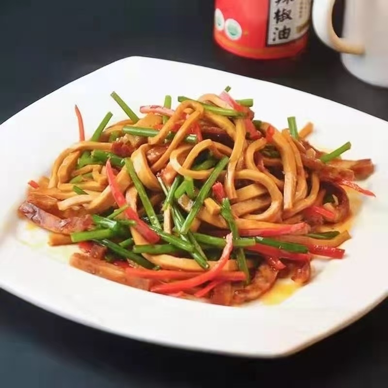 豆腐丝黄金丝卤菜凉菜