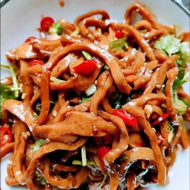 豆腐丝黄金丝卤菜凉菜