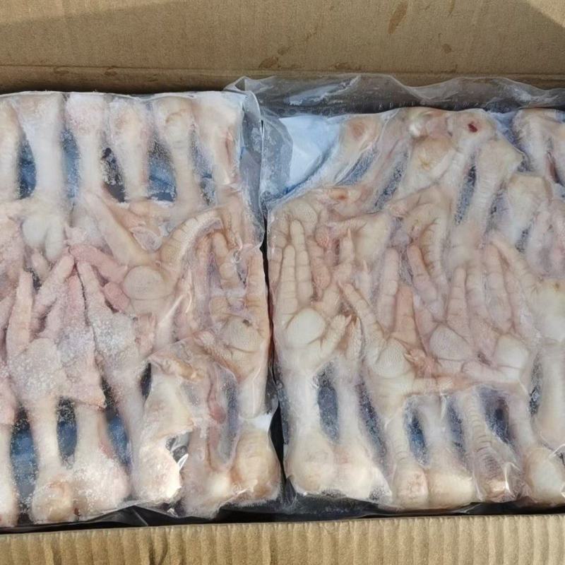 太合一级冷冻带骨鸡爪大爪厂家直销量大价优