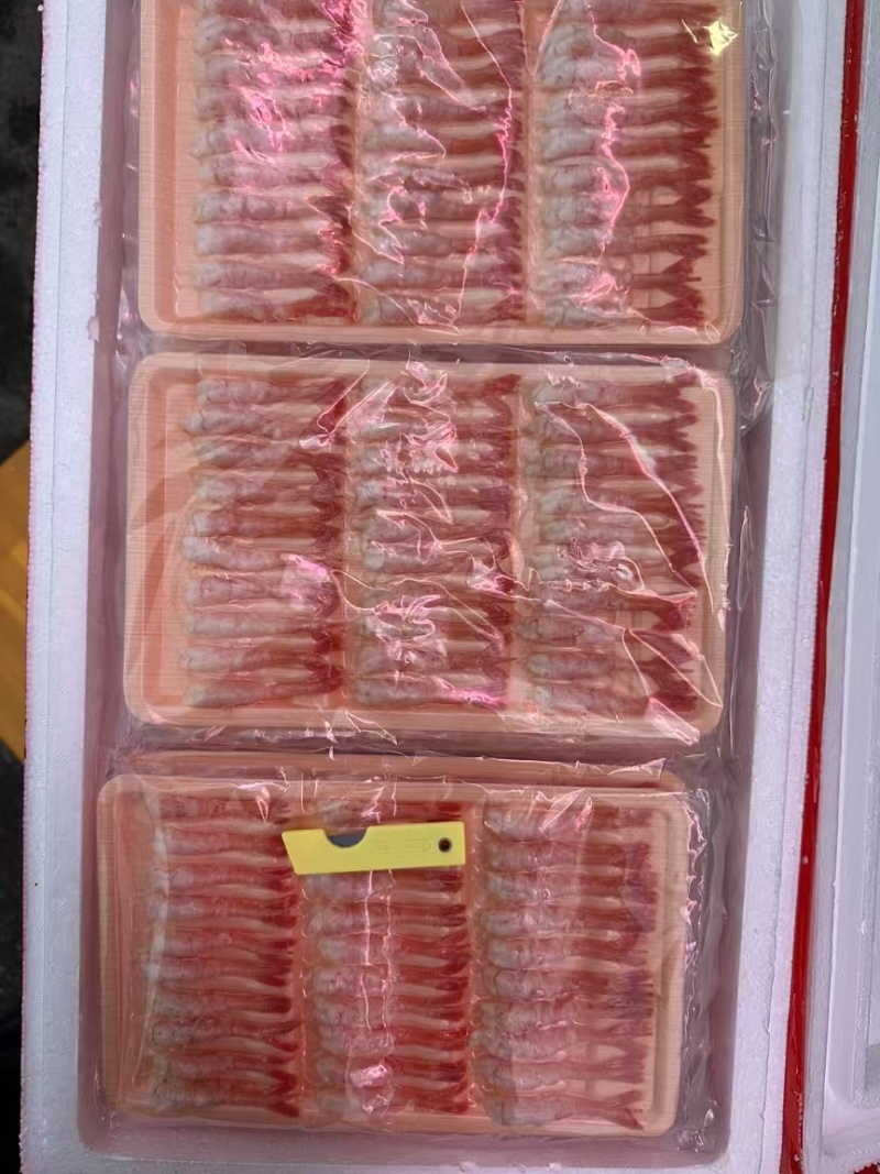 凤尾虾，一包30尾，一箱40包