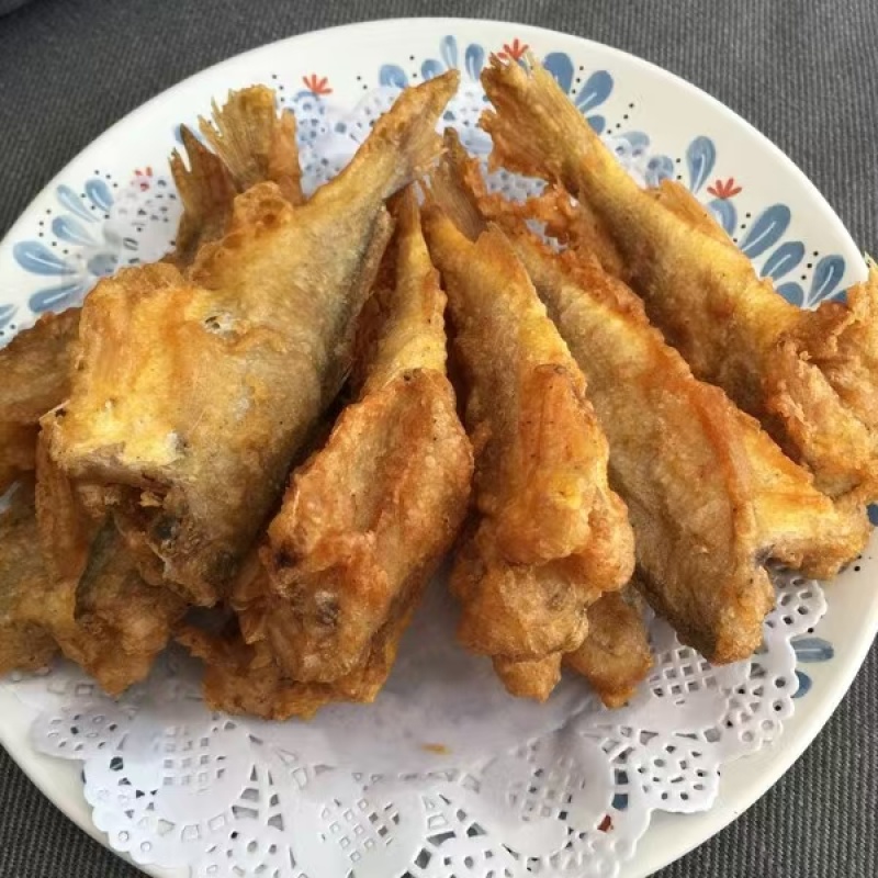 预制菜干炸小黄鱼干炸带鱼段干炸里脊加热即可上