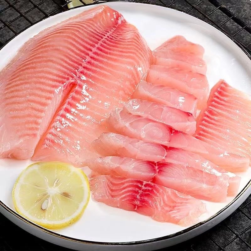 单冻鲷鱼片罗非鱼片去皮去刺去骨食材生冻鲷鱼鱼生鲷鱼片